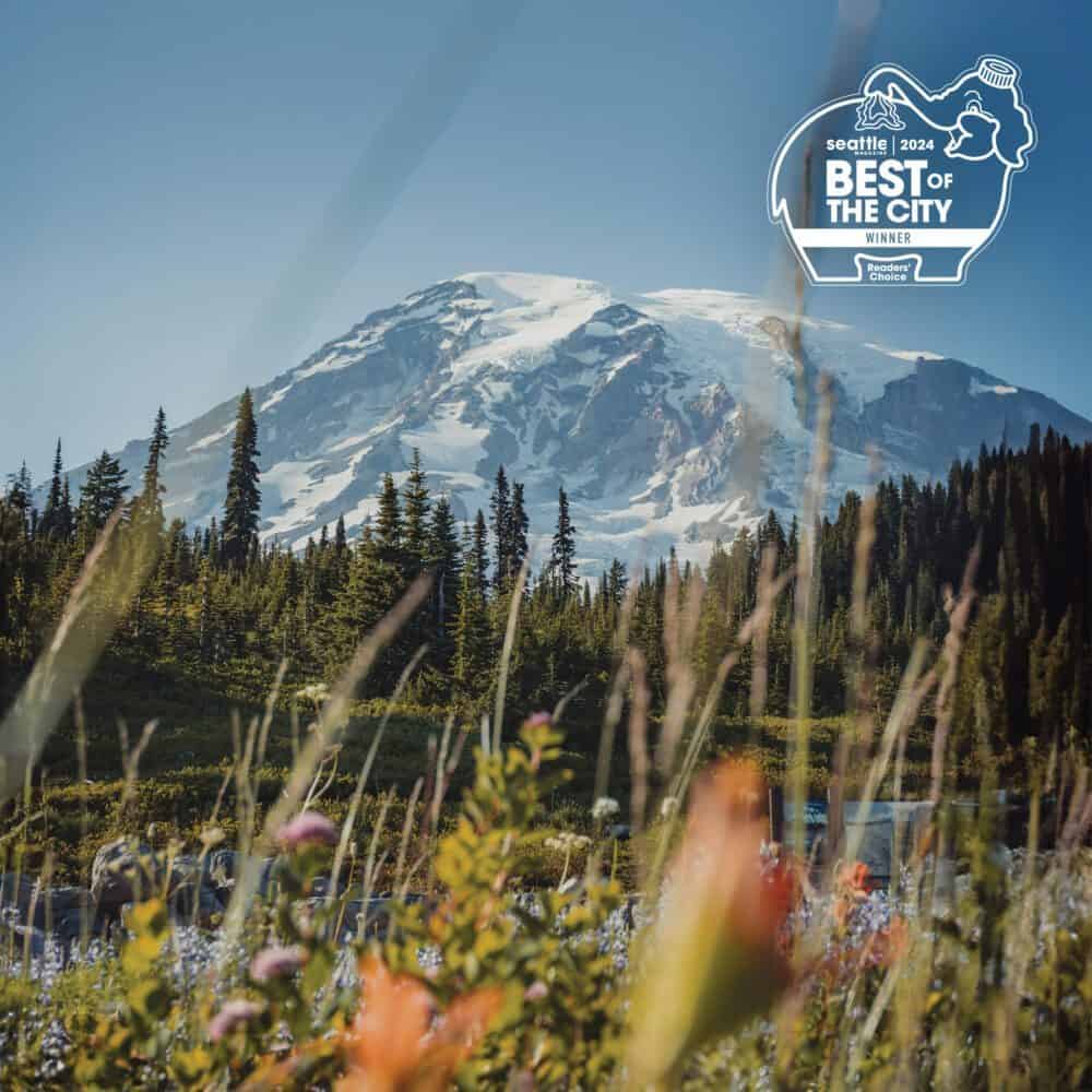 Best Instagram-Worthy Location: Mount Rainier Best Instagram-Worthy Location: Mount Rainier