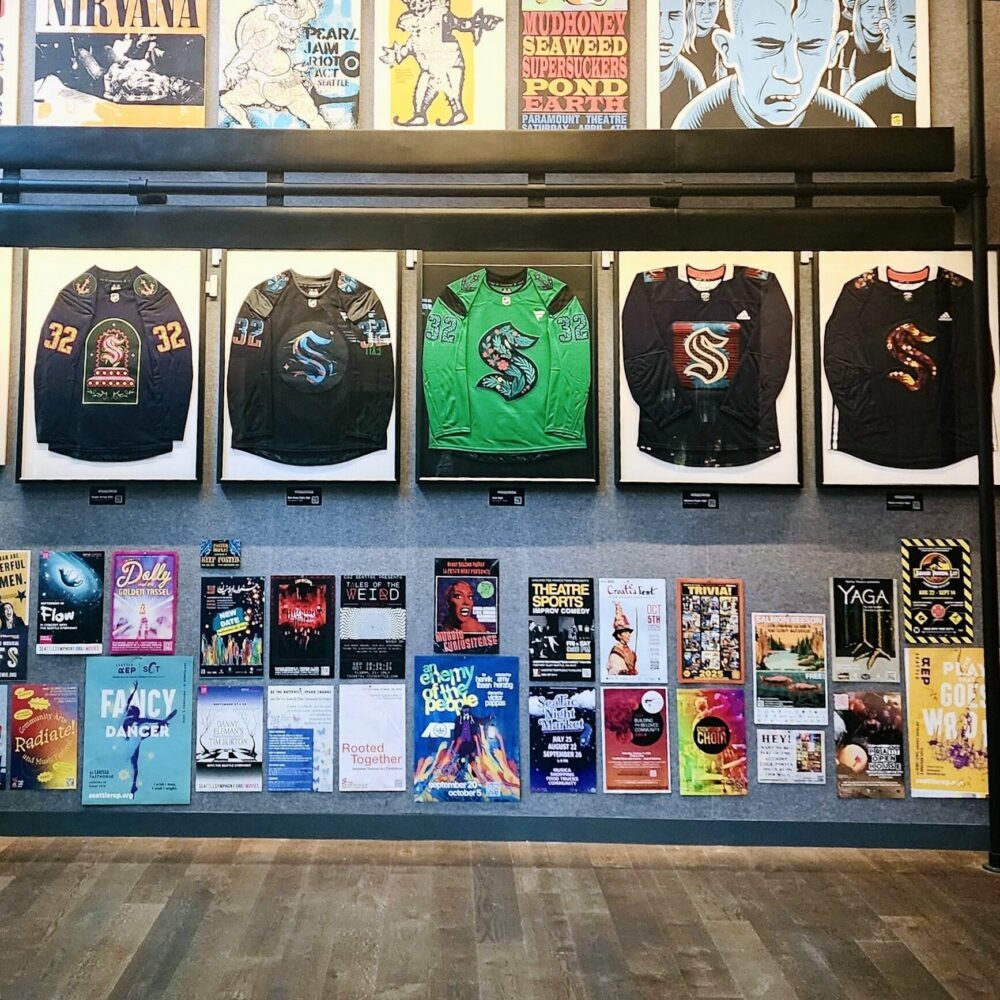 The Kraken Reveal This Season’s Artist-Designed Jerseys 