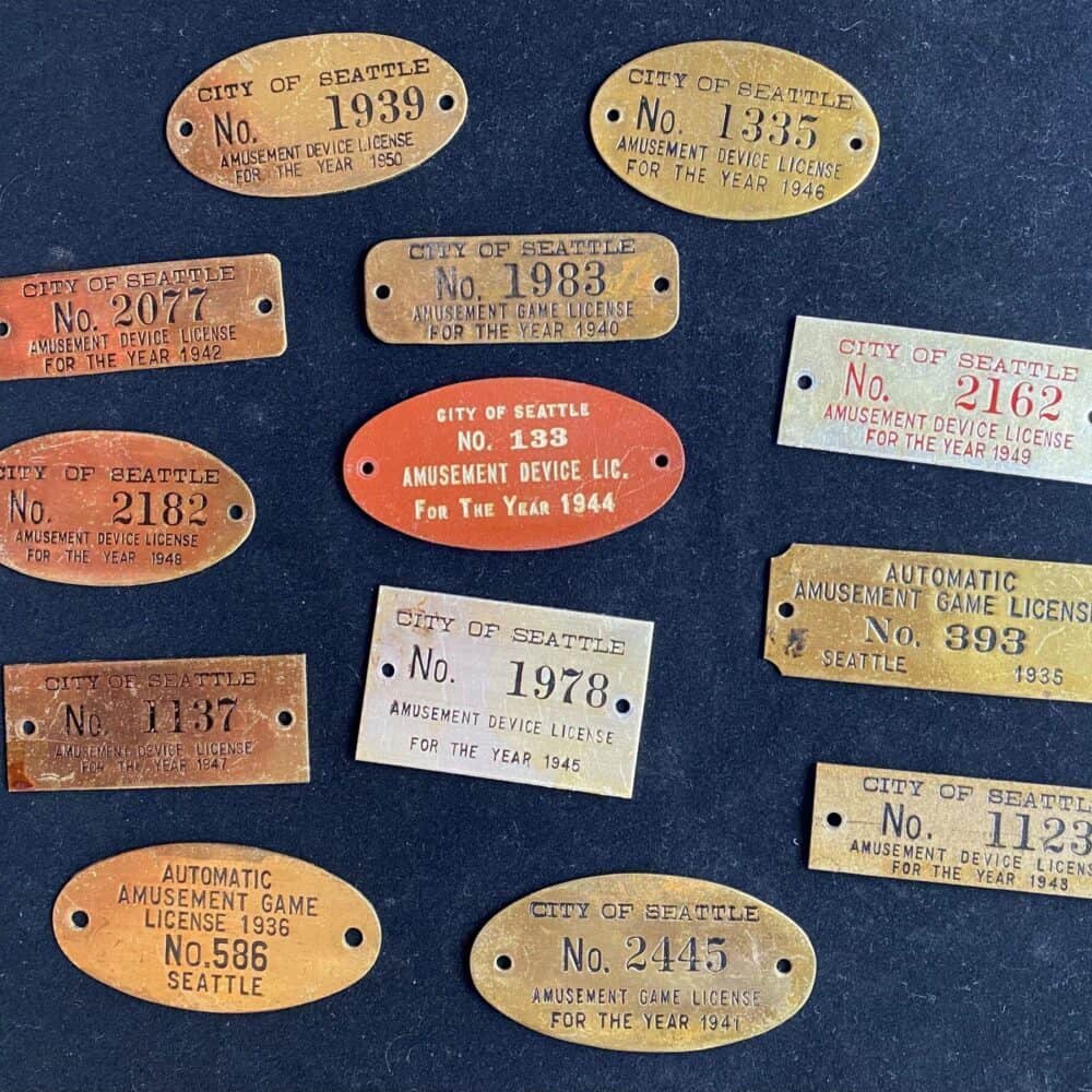 Seattle Artifacts: Crime, Politics and Pinball Seattle Artifacts: Crime, Politics and Pinball